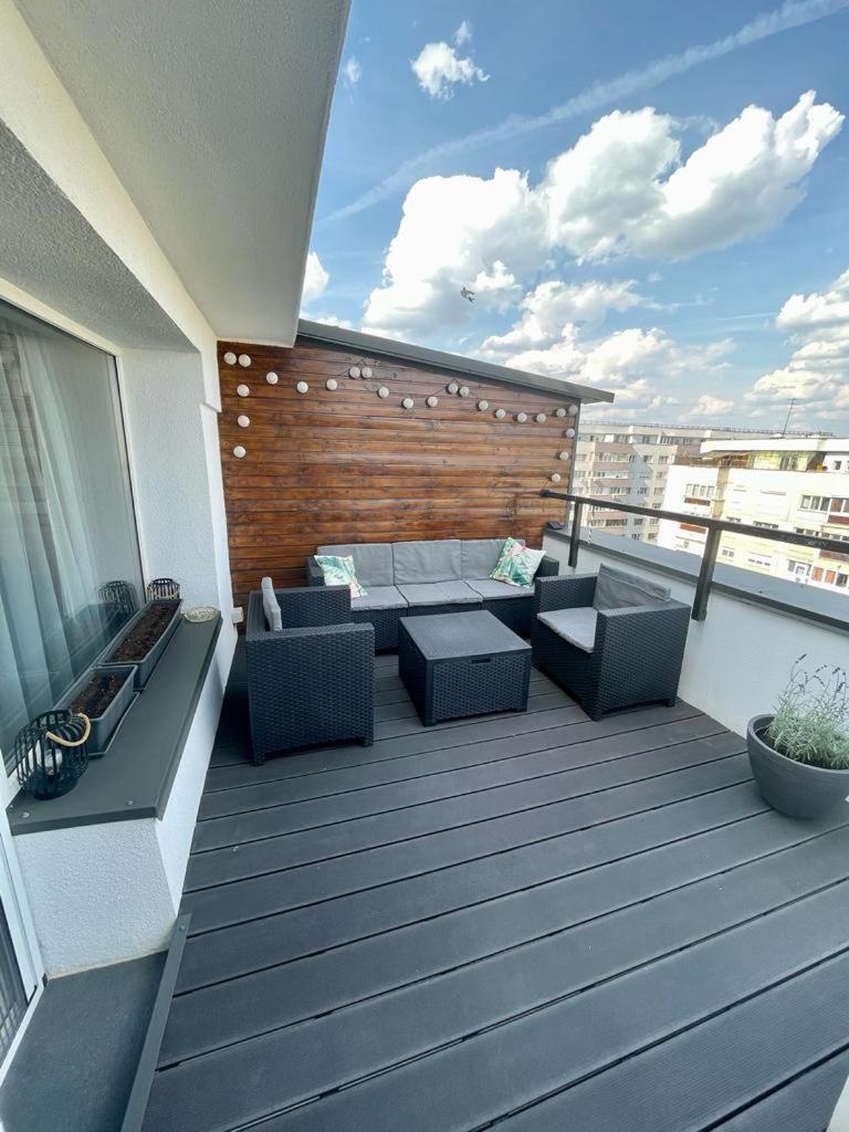 בוקרשט Demure Terrace Apartment מראה חיצוני תמונה