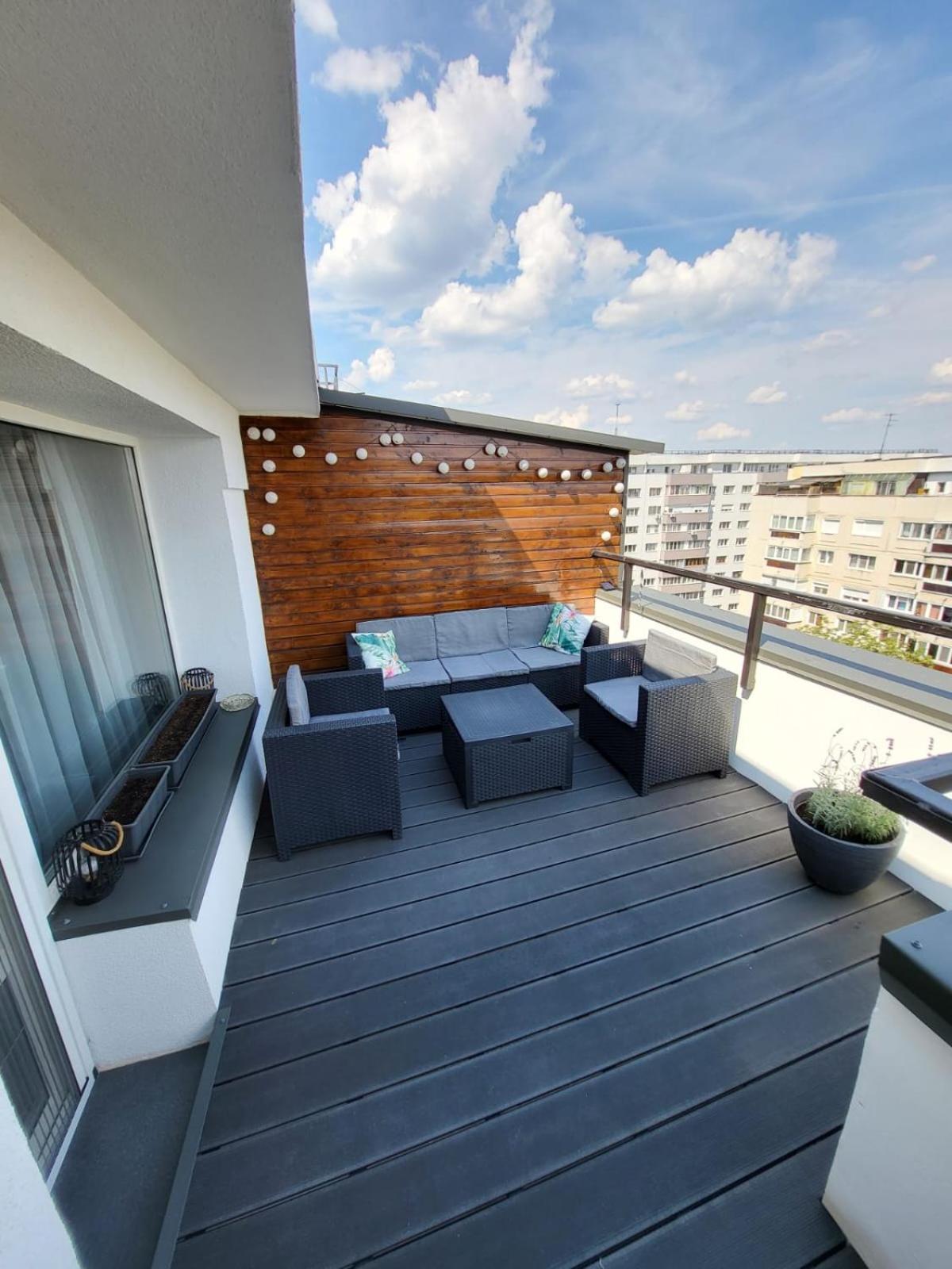 בוקרשט Demure Terrace Apartment מראה חיצוני תמונה